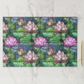 ステンドグラス蓮の涙プレイスマット ペーパーパッド (インサイチュ)