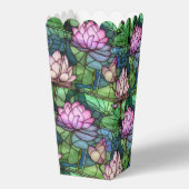 ステンドグラス蓮ポップコーンの好意ボックス フェイバーボックス (裏面)