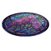 ステンドグラス薄紫 カッティングボード (角)