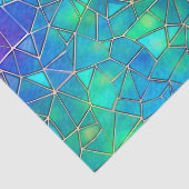 ステンドグラス虹のパターン 薄葉紙 (詳細)