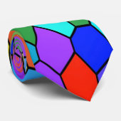 ステンドグラス虹 ネクタイ (ロール)