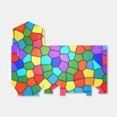 ステンドグラス虹 フェイバーボックス (折り畳みなし)