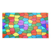 ステンドグラス虹 枕カバー (裏面)