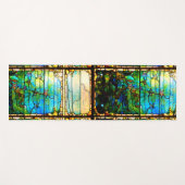 ステンドグラス見たティファニーの窓ヒトデの海 ヨガマット (正面(横))