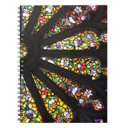 ステンドグラス詳細2 ノートブック (正面)