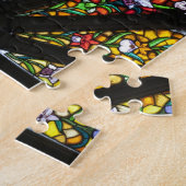 ステンドグラス詳細 ジグソーパズル (側面)