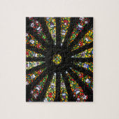 ステンドグラス詳細 ジグソーパズル (縦)