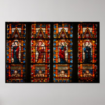 ステンドグラス詳細、トルーズ大聖堂