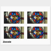 ステンドグラス詳細 長方形シール (シート)