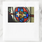 ステンドグラス詳細 長方形シール (バッグ)