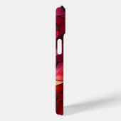 ステンドグラス赤バラフローラアート女性向け Case-Mate iPhoneケース (裏面 / 右)