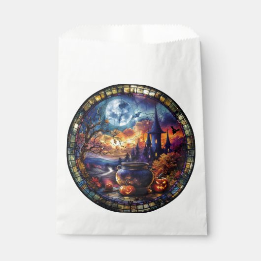 ステンドグラス釜 フェイバーバッグ (正面)