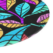 ステンドグラス離れデザイン カッティングボード (角)