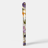 ステンドグラス風のカラフルな野生の花のiPhoneケース Case-Mate iPhoneケース (裏面 / 左)