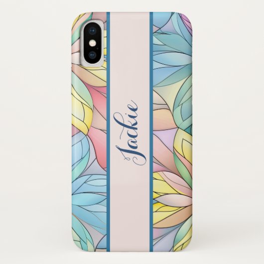 ステンドグラス風デザイン  Case-Mate iPhoneケース (裏面)