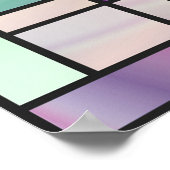 ステンドグラス風景ポスター ポスター (角)