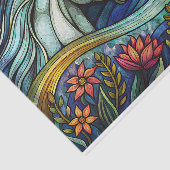 ステンドグラス馬の抽象芸術分離 薄葉紙 (詳細)