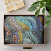 ステンドグラス馬の抽象芸術分離 薄葉紙 (ギフト)