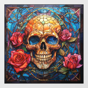 ステンドグラス骨格デザイン ウィンドウサイン