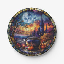 ステンドグラス魔女の釜