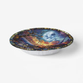 ステンドグラス魔女の釜 ペーパーボウル (傾斜あり)