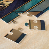 ステンドグラス黒天使 ジグソーパズル (側面)