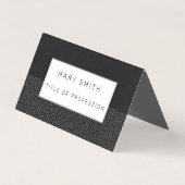 ステンドグラス黒黒 名刺 (正面)