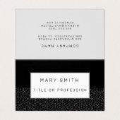 ステンドグラス黒黒 名刺 (外部フラット)