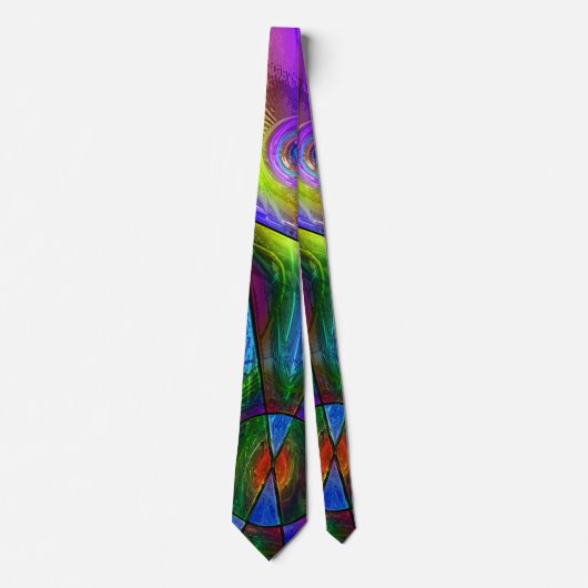 ステンドグラス1 ネクタイ (正面)