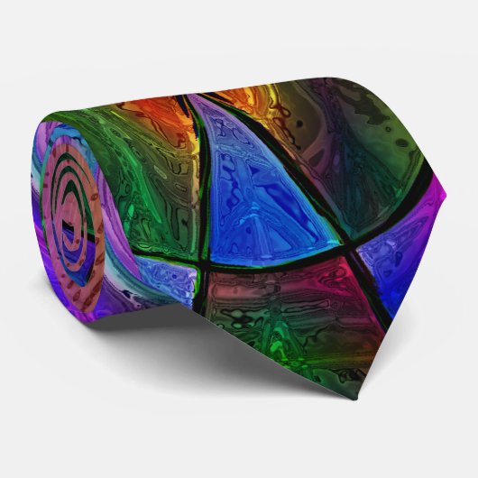 ステンドグラス1 ネクタイ (ロール)