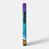 ステンドグラス1 iPhoneケース (左側面)