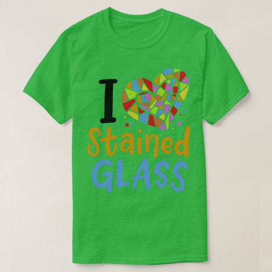 ステンドグラス2 Tシャツ (デザイン正面)
