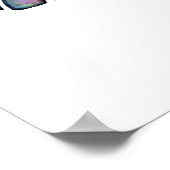 ステンドグラス&アワンドラゴンフライ ポスター (角)