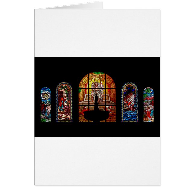 ステンドグラス・イエス (正面)