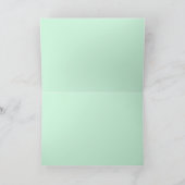 ステンドグラス・イエス・グリーティング・カード カード (内部)