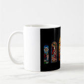 ステンドグラス・イエス コーヒーマグカップ (左)