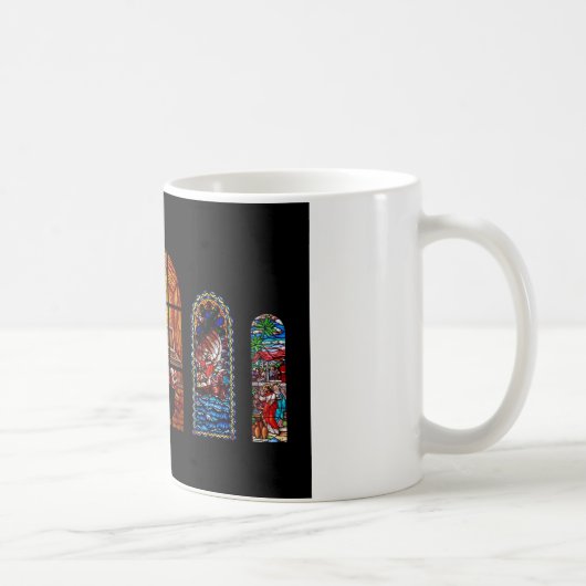 ステンドグラス・イエス コーヒーマグカップ (右)