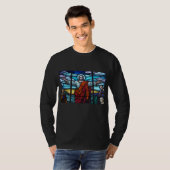 ステンドグラス・イエス・シャツ Tシャツ (正面フル)
