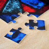 ステンドグラス・イエス ジグソーパズル (側面)