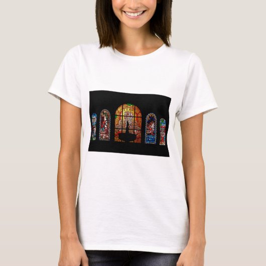 ステンドグラス・イエス Tシャツ (正面)