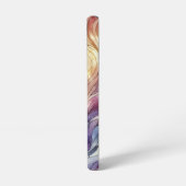 ステンドグラス ウェーブ SAMSUNG GALAXYケース (左側面)