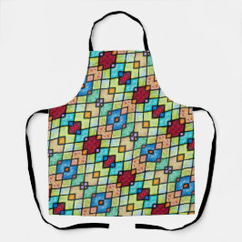 ステンドグラス エプロン