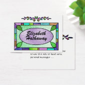 ステンドグラス・エンクロージャー / 名刺 by SRF (デスク)