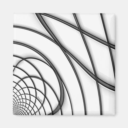 ステンドグラス©エンジェルハニー， 2009 マグネット (正面)