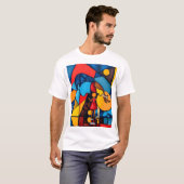 ステンドグラス・オスペンシティー Tシャツ (正面フル)