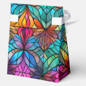 ステンドグラス オーダーメイド ホリデー フェイバーボックス (裏面)