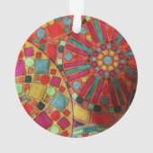 ステンドグラス オーナメント (裏面)