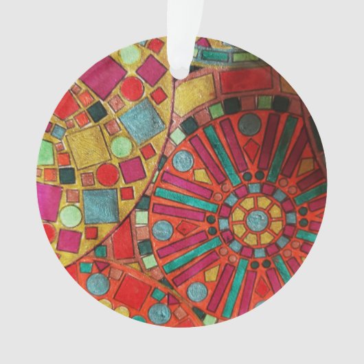 ステンドグラス オーナメント (正面)