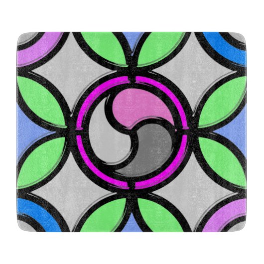 ステンドグラス カッティングボード (正面)