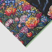 ステンドグラス・ガーデンのドイツの羊飼い 薄葉紙 (詳細)